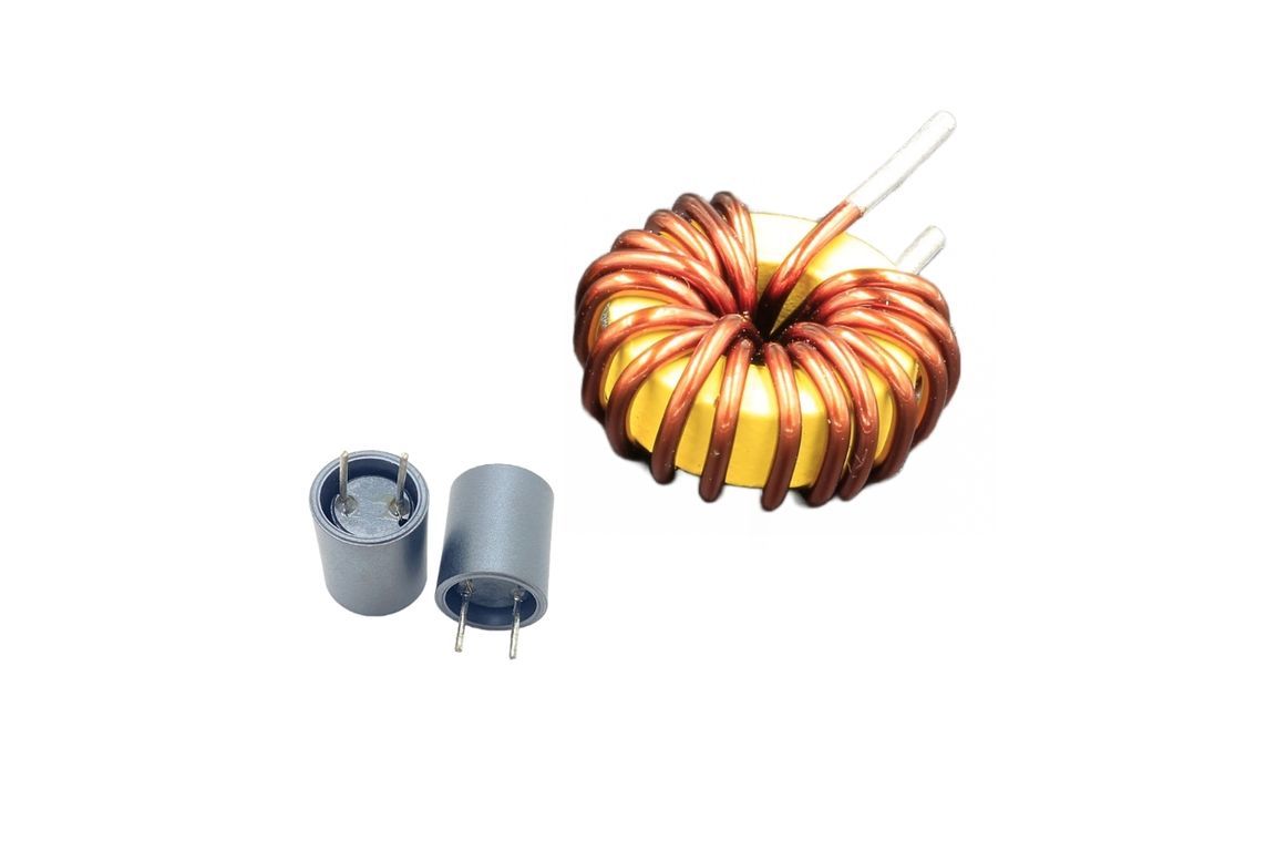 THT shielded radial power inductor